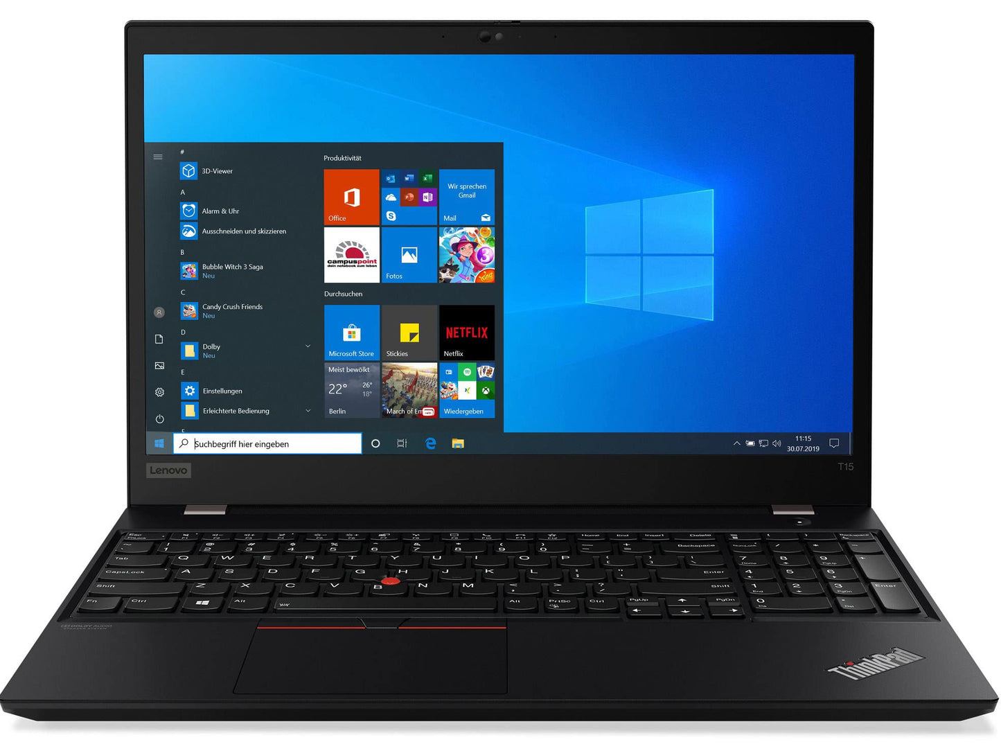 Lenovo ThinkPad T15s Generation 2 15" i7